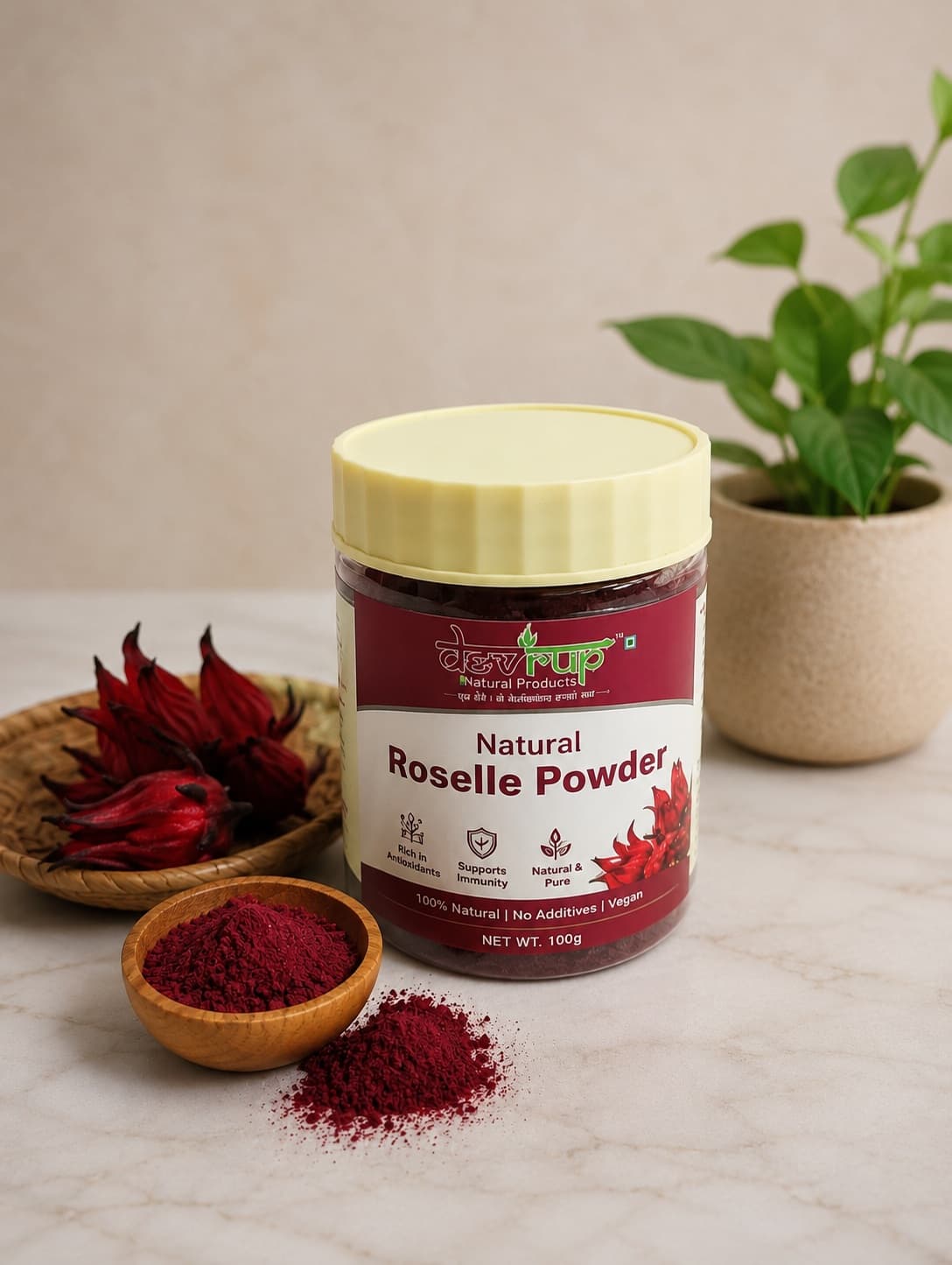 Devrup Natural Roselle Powder